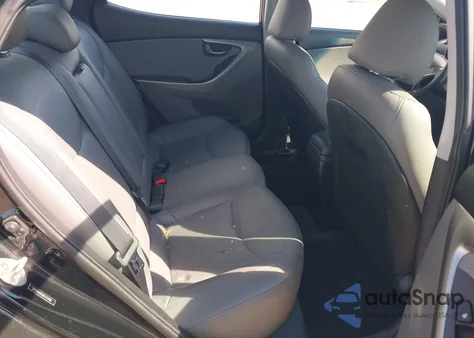 2013 Hyundai Elantra Limited из США, поврежденный, VIN 5NPDH4AE6DH311209